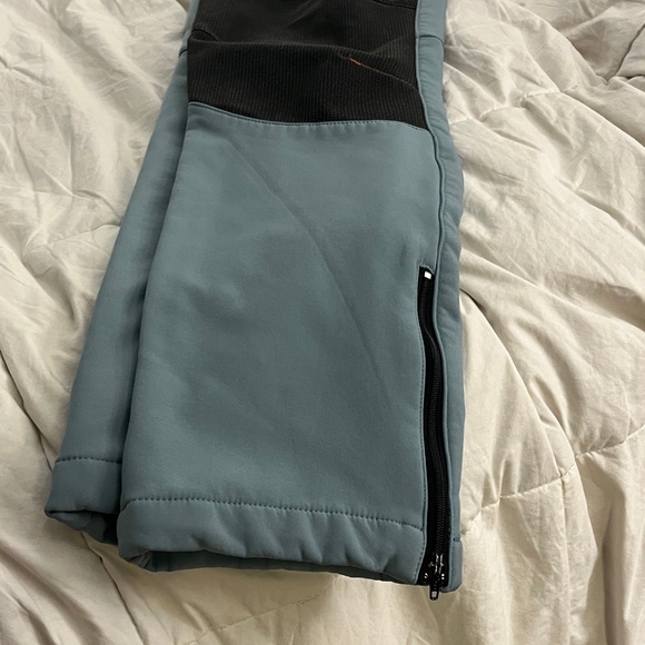 Postropaky Blue Ski/Cold Hiking Pants with Black Accents - Picture 6 of 10